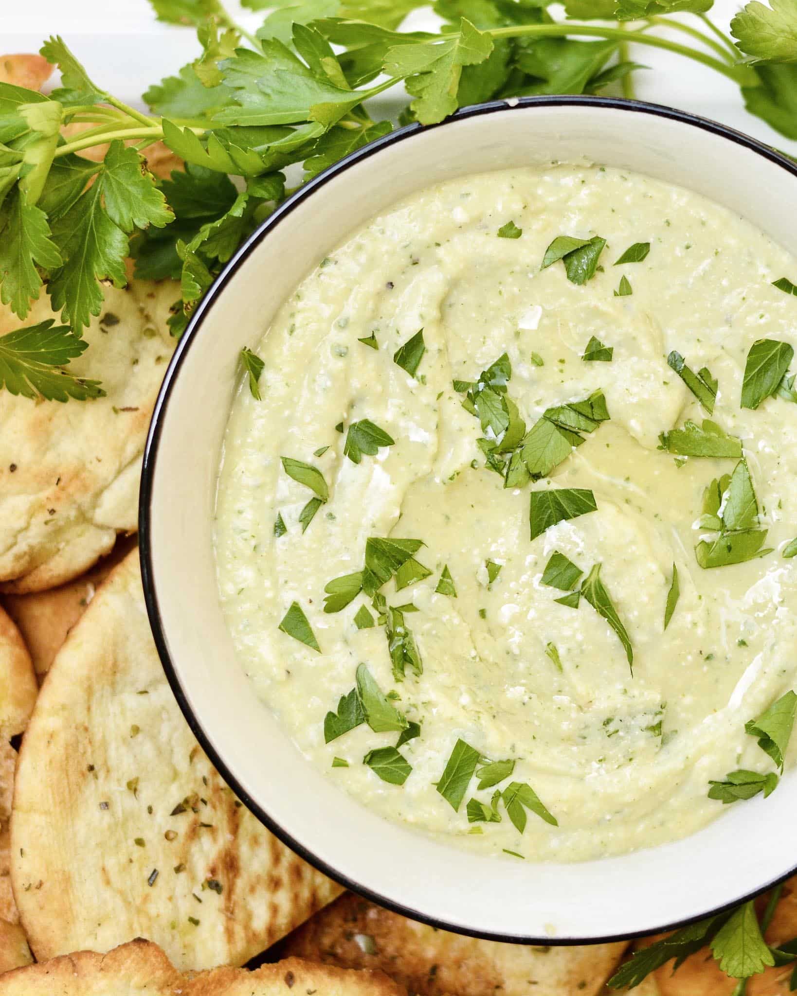 Italian White Bean Feta Dip | The Oven Light | Appetizers