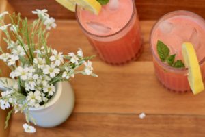 Sparkling watermelon refresher drink to cool you to the core this summer. Deliciously light and perfect for your outdoor summer days.