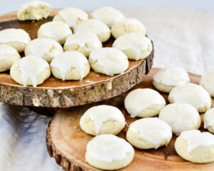 Lemon Almond Cake Cookies