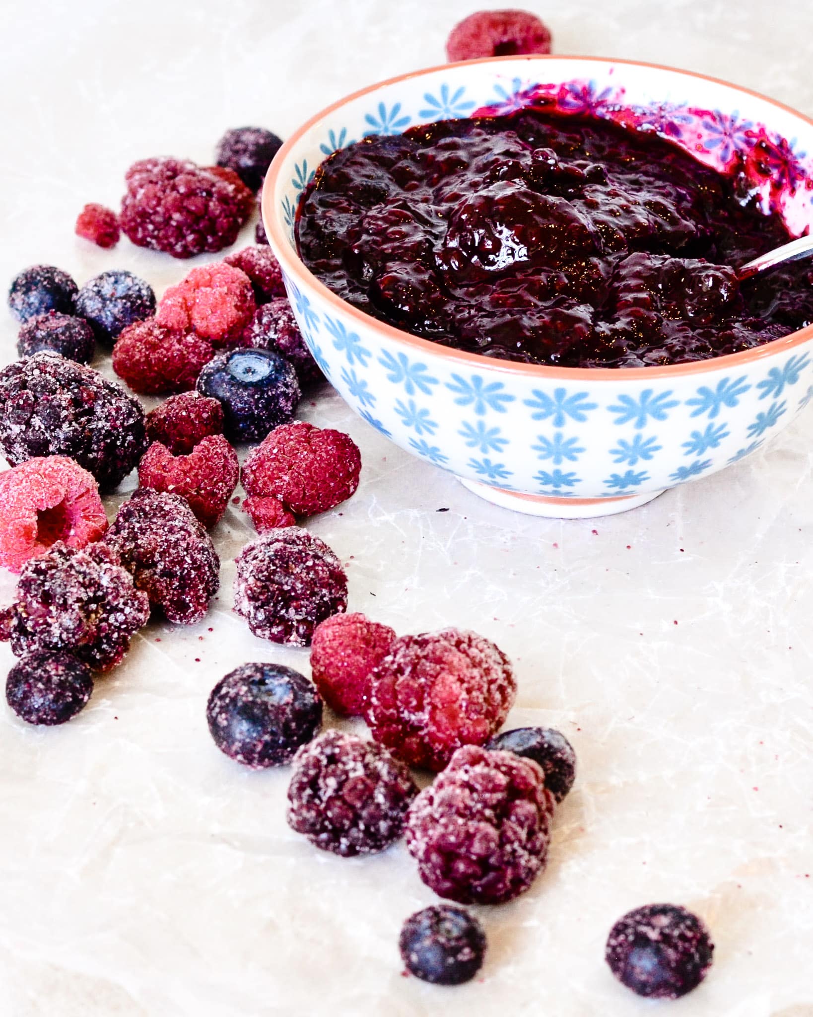 Mixed Berry Compote - Simply Scratch