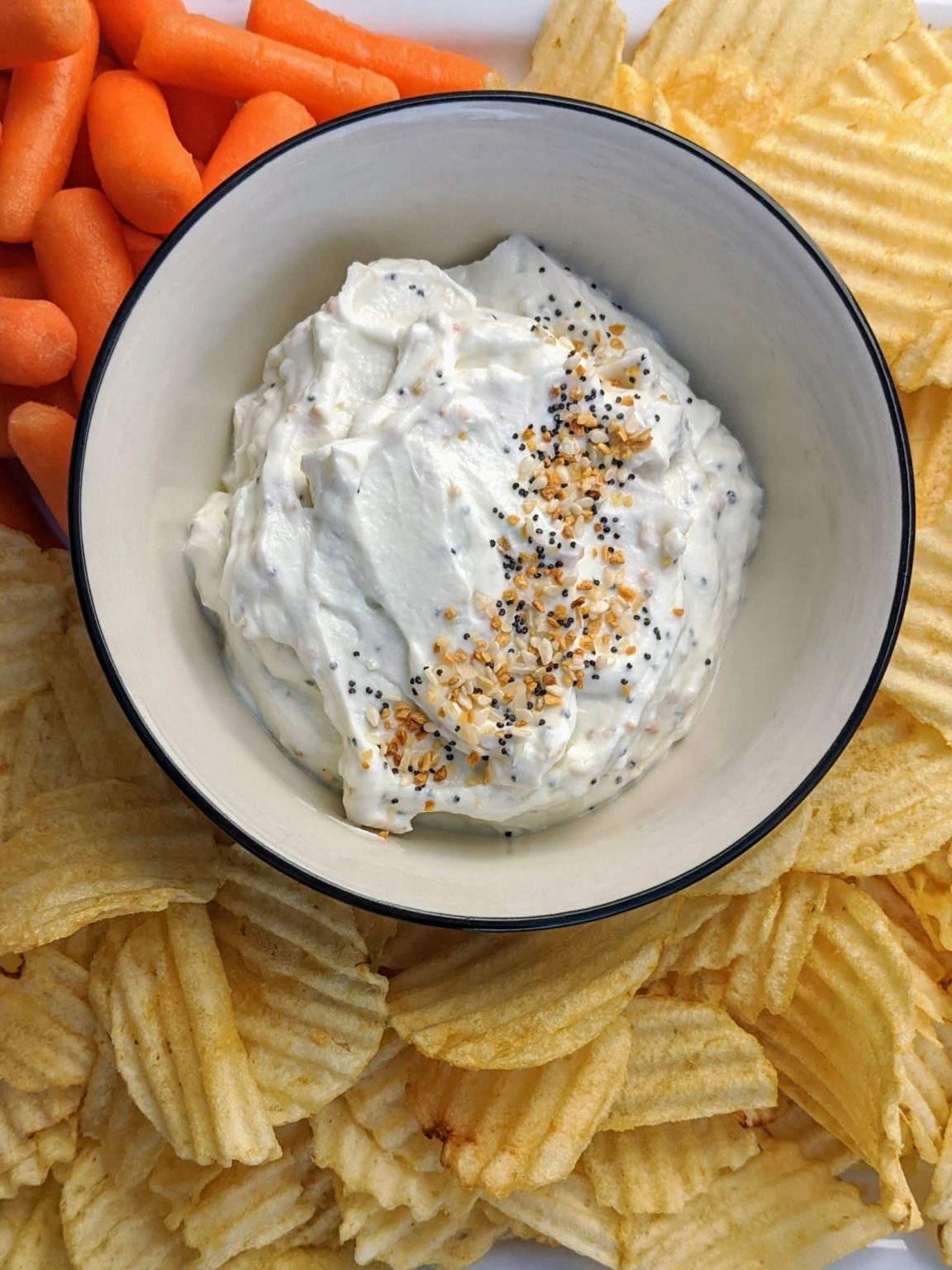 Healthy Everything But The Bagel Yogurt Dip | The Oven Light