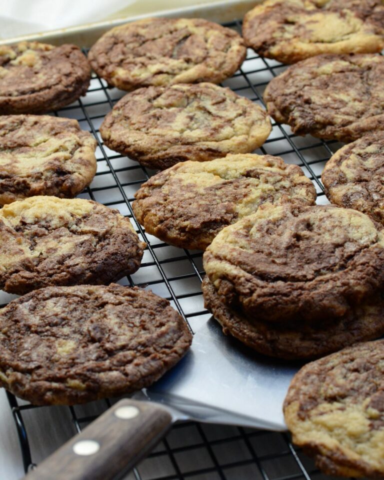 Easy Chocolate Marble Cookies | The Oven Light