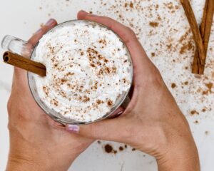 Homemade Pumpkin Spice Milk recipe - Like a pumpkin spice latte, but without the coffee. Also known as a steamer. Creamy, sweet and full of fall flavor. Dairy free or regular options.