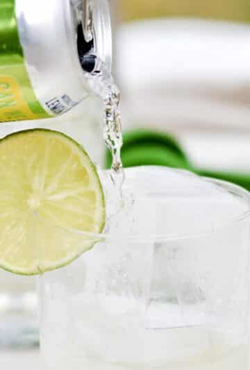 Vodka Lime Seltzer | 4 Simple Ingredients
