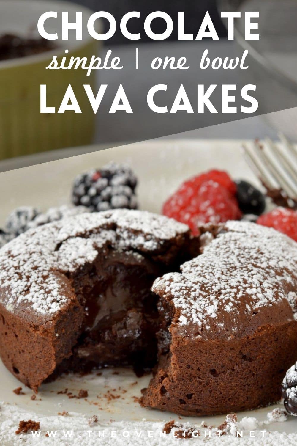 Individual Chocolate Lava Cakes | Simple One Bowl Recipe