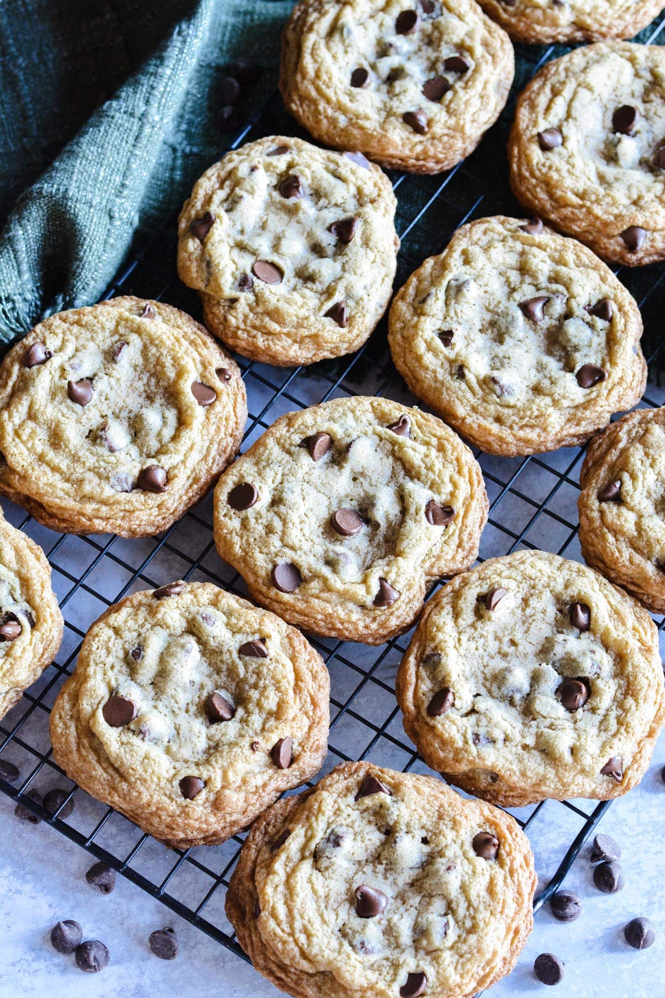 Perfect Gluten Free Chocolate Chip Cookies with Ceramic Baking