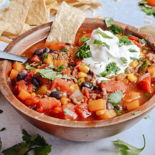 Taco Soup in 20 Minutes