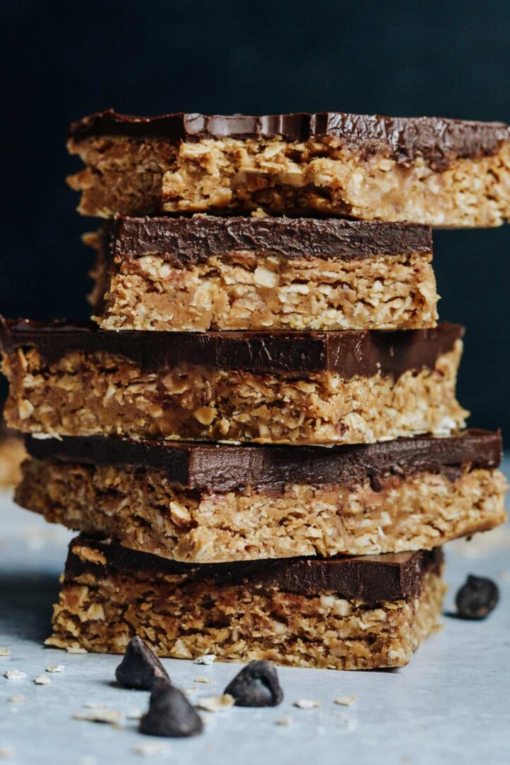 Healthy Peanut Butter Oatmeal Bars