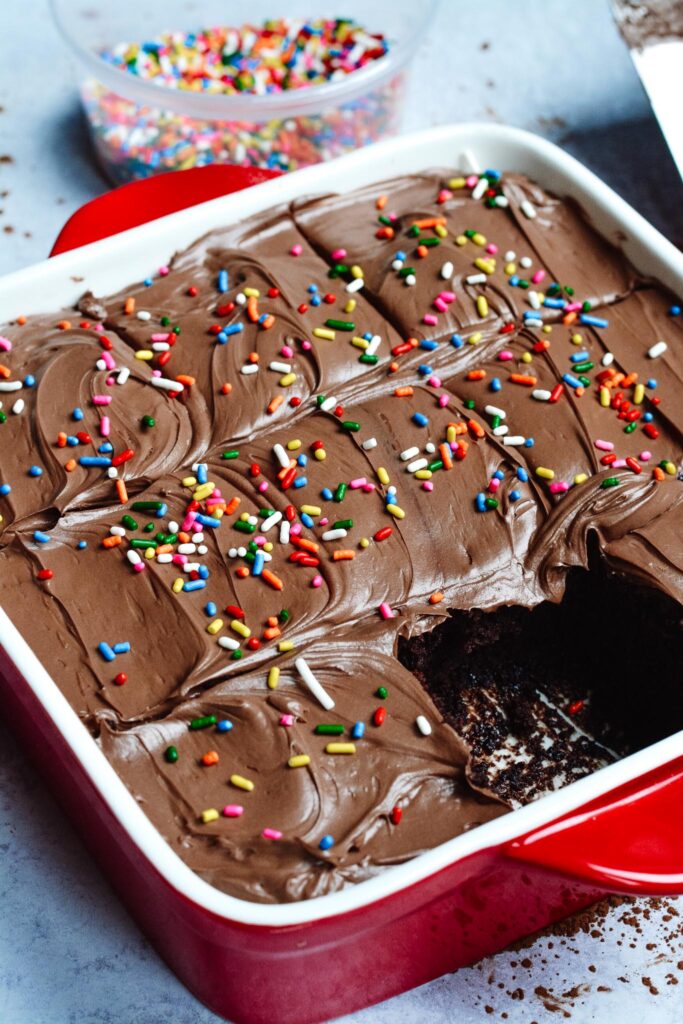Chocolate Sheet Cake - Completely Delicious